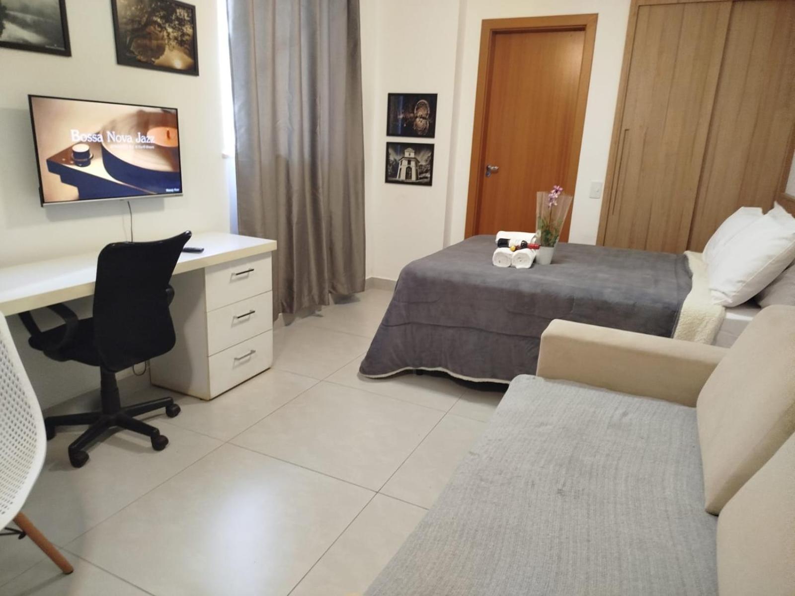 Studio Aconchegante 2Km Da Savassi Belo Horizonte Zewnętrze zdjęcie